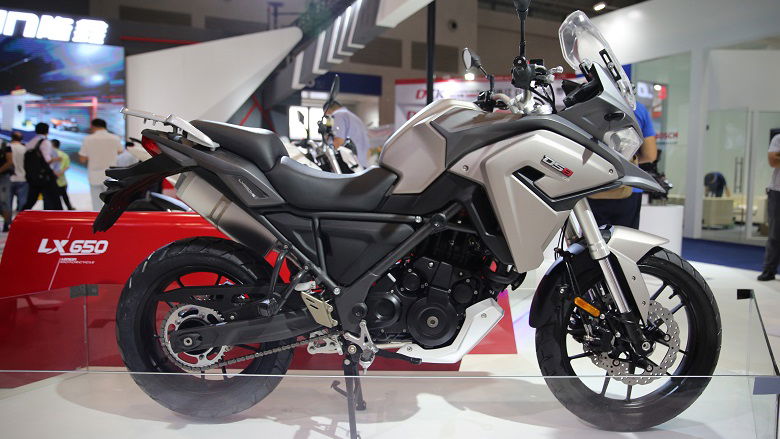 Loncin reveals 650cc adventure bike